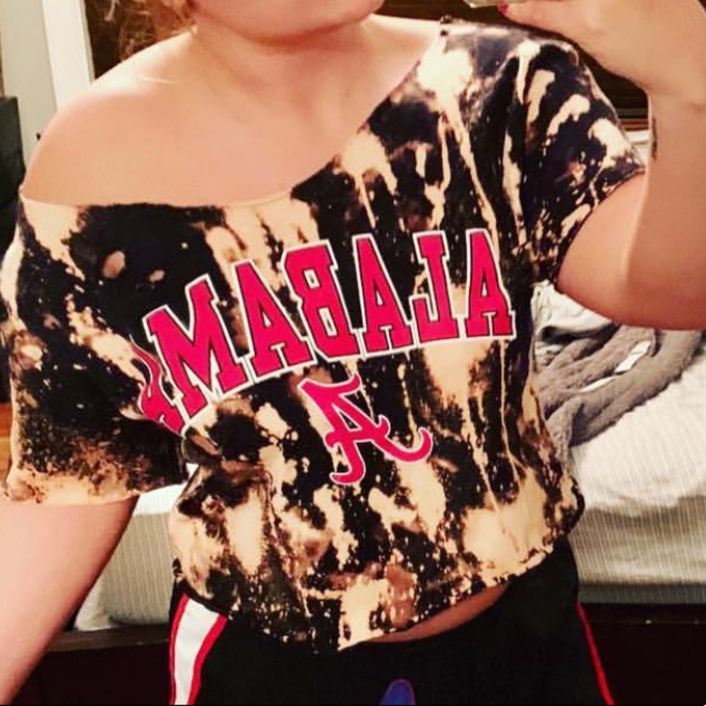 Custom Alabama crop top